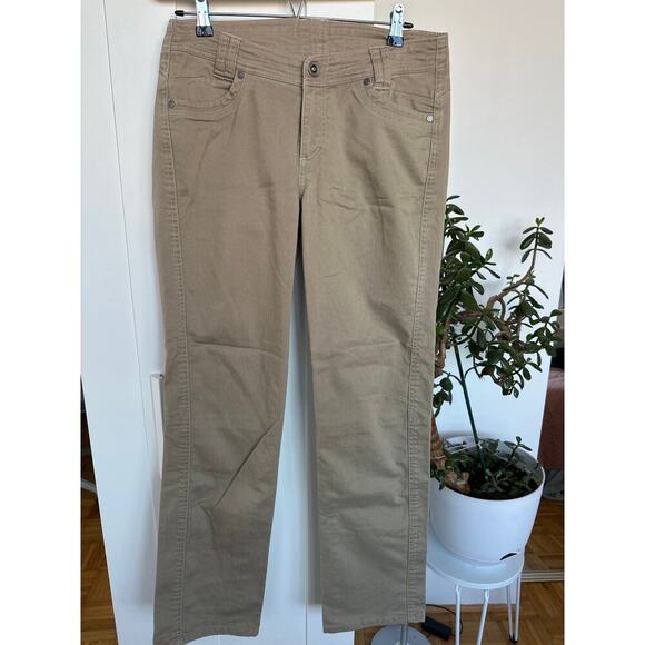 Women's Kuhl Klaudette Trail Chino Stretch Pants, 8 Reg, EUC - Picture 1 of 7